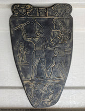 Load image into Gallery viewer, History Egyptian Palette of Narmer Sculptural wall relief www.Neo-Mfg.com 15"