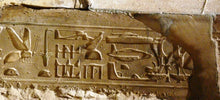 Load image into Gallery viewer, History Egyptian Hieroglyph Seti I Abydos Carving sculpture wall plaque 20" www.Neo-Mfg.com