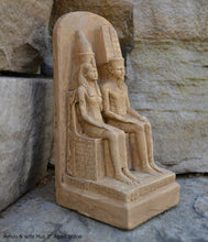 Load image into Gallery viewer, Egyptian God Amun & Mut Sculpture museum reproduction art 7" www.Neo-Mfg.com home decor