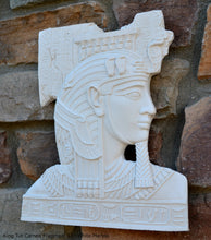 Load image into Gallery viewer, Egyptian King Tut Cameo Fragment Sculptural wall relief plaque www.Neo-Mfg.com 11" h14
