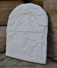 Load image into Gallery viewer, History Egyptian Diocletian offering mummy Buchis Bull Plaque Artifact Sculpture 8" www.Neo-Mfg.com Museum reproduction