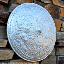 Load image into Gallery viewer, Roman Greek Battle shield Sculptural Wall relief www.Neo-Mfg.com 18.5" Museum Reproduction