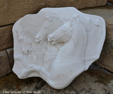 Load image into Gallery viewer, Roman Greek Rearing Horses Sculpture Statue plaque www.Neo-Mfg.com 12" home decor