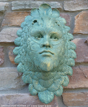 Load image into Gallery viewer, Nature GREENWOMAN HEATHER wall sculpture Garden statue 17" Neo-Mfg