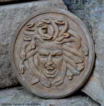 Load image into Gallery viewer, History Medusa design Artifact Carved Sculpture Statue cameo 4" www.Neo-Mfg.com