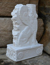 Load image into Gallery viewer, Historical Assyrian Shedu Persian winged bull Guardian of Persepolis relief sculpture ancient replica Sculpture www.Neo-Mfg.com 7"