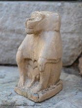 Load image into Gallery viewer, History Egyptian THOTH Hedj-wer god of wisdom Baboon Sculpture carving statue www.Neo-Mfg.com museum reproduction