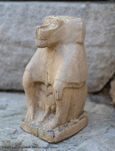 Load image into Gallery viewer, History Egyptian THOTH Hedj-wer god of wisdom Baboon Sculpture carving statue www.Neo-Mfg.com museum reproduction