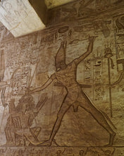 Load image into Gallery viewer, Egyptian Ramesses Ramses smiting Enemies Battle of Kadesh 9.5" www.Neo-Mfg.com Museum Reproduction j15