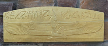 Load image into Gallery viewer, History Egyptian Isis Tomb Seti I Sculptural wall relief www.Neo-Mfg.com 20.5"
