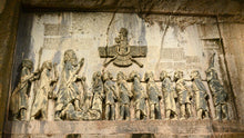 Load image into Gallery viewer, Assyrian Persian Behistun Inscription Darius the Great art Sculpture wall plaque relief 14" www.Neo-Mfg.com L10