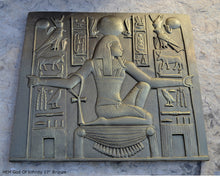 Load image into Gallery viewer, Egyptian HEH God Of Infinity Tutankhamen Fragment Plaque Wall Frieze 17" www.NEO-MFG.com