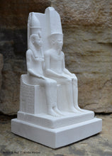 Load image into Gallery viewer, Egyptian God Amun & Mut Sculpture museum reproduction art 7" www.Neo-Mfg.com Museum Reproduction Mérymaât