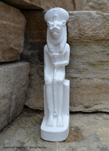 Load image into Gallery viewer, Egyptian Sekhmet seated Sculpture Statue 9" Tall www.Neo-Mfg.com