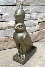 Load image into Gallery viewer, History Egyptian Horus Protecting King Nectanebo II www.Neo-Mfg.com 17" Home decor Rare