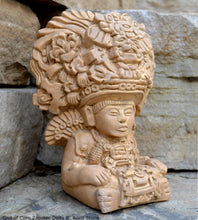 Load image into Gallery viewer, History Aztec Maya Mesoamerica God of Corn Zapotec Deity Vessel Sculpture Statue www.Neo-Mfg.com 8"