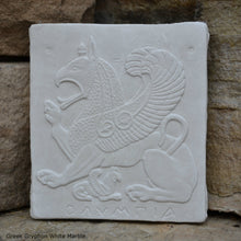 Load image into Gallery viewer, Roman Greek gryphon Sculpture wall plaque www.Neo-Mfg.com 5" home decor