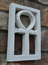 Load image into Gallery viewer, Egyptian Senebef Ankh Sculpture carving wall plaque 9" www.Neo-Mfg.com home decor d28