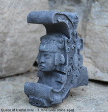 Load image into Gallery viewer, Aztec Mayan Queen of Uxmal Architectural element bust Sculpture 4" www.Neo-Mfg.com home decor