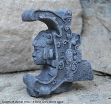 Load image into Gallery viewer, Aztec Mayan Queen of Uxmal Architectural element bust Sculpture 4" www.Neo-Mfg.com home decor