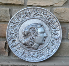 Load image into Gallery viewer, Roman Greek Alexander the Great Lysimachos Sculptural Wall relief plaque www.Neo-Mfg.com 12" c12