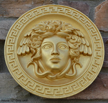 Load image into Gallery viewer, History Medusa Artifact Carved wall plaque Sculpture Statue 12" www.Neo-Mfg.com high relief c6