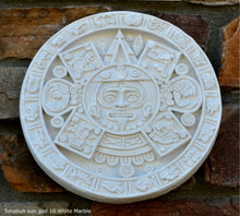 Load image into Gallery viewer, Aztec Mayan Tonatiuh sun god relief sculpture ancient replica www.Neo-Mfg.com 10" n4