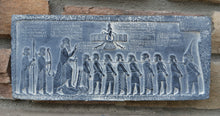 Load image into Gallery viewer, Assyrian Persian Behistun Inscription Darius the Great art Sculpture wall plaque relief 14" www.Neo-Mfg.com L10