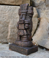 Load image into Gallery viewer, Aztec Mayan Tlaloc Rain God Artifact Carved Sculpture Statue mini www.Neo-Mfg.com Tlāloc