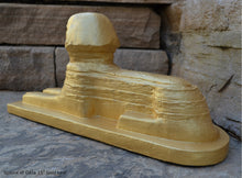 Load image into Gallery viewer, History Egyptian Sphinx of Gaza Sculpture Statue www.Neo-mfg.com 15" Museum quality reproduction