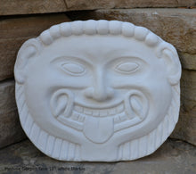 Load image into Gallery viewer, Roman Greek Medusa Gorgon face Sculptural wall relief plaque www.Neo-Mfg.com 10" n10