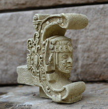 Load image into Gallery viewer, Aztec Mayan Queen of Uxmal Architectural element bust Sculpture 4" www.Neo-Mfg.com home decor