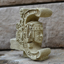 Load image into Gallery viewer, Aztec Mayan Queen of Uxmal Architectural element bust Sculpture 4" www.Neo-Mfg.com home decor