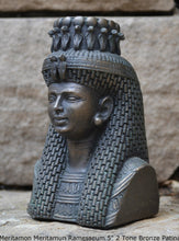 Load image into Gallery viewer, History Egyptian Meritamon Meritamun Ramesseum Temple of the Queen cairo Sculpture Statue www.Neo-mfg.com 5" Museum reproduction