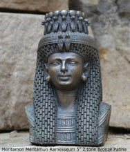 Load image into Gallery viewer, History Egyptian Meritamon Meritamun Ramesseum Temple of the Queen cairo Sculpture Statue www.Neo-mfg.com 5" Museum reproduction