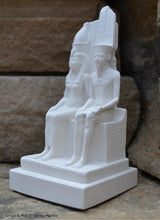 Load image into Gallery viewer, Egyptian God Amun & Mut Sculpture museum reproduction art 7" www.Neo-Mfg.com Museum Reproduction Mérymaât