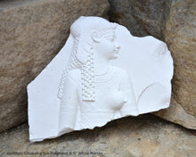 Load image into Gallery viewer, History Egyptian Goddess Cleopatra Isis Fragment Sculpture Statue 5.5" www.Neo-Mfg.com museum reproduction