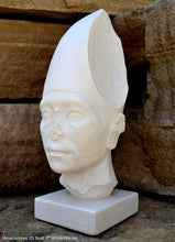 Load image into Gallery viewer, History Egyptian Amenemhet III Statue Sculpture Bust www.NEO-MFG.com 7"