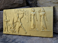 Load image into Gallery viewer, Egyptian Ramesses Ramses smiting Enemies Battle of Kadesh 9.5" www.Neo-Mfg.com Museum Reproduction j15