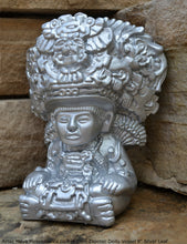 Load image into Gallery viewer, History Aztec Maya Mesoamerica God of Corn Zapotec Deity Vessel Sculpture Statue www.Neo-Mfg.com 8"