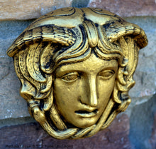 Load image into Gallery viewer, Medusa Greek Sculptural Wall relief www.Neo-Mfg.com 5.5" home decor art