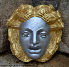 Load image into Gallery viewer, Medusa Greece Sculptural Wall relief www.Neo-Mfg.com 4.25" home decor art