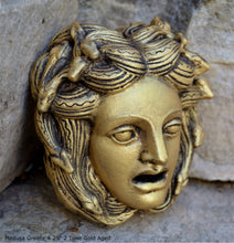 Load image into Gallery viewer, Medusa Greece Sculptural Wall relief www.Neo-Mfg.com 4.25" home decor art