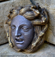 Load image into Gallery viewer, Medusa Greece Sculptural Wall relief www.Neo-Mfg.com 4.25" home decor art