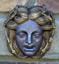 Load image into Gallery viewer, Medusa Greece Sculptural Wall relief www.Neo-Mfg.com 4.25" home decor art