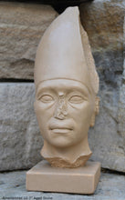 Load image into Gallery viewer, History Egyptian Amenemhet III Statue Sculpture Bust www.NEO-MFG.com 7"