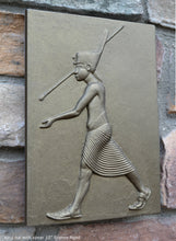 Load image into Gallery viewer, History Egyptian Tut Tutankhamun plaque wall art 10" www.Neo-Mfg.com