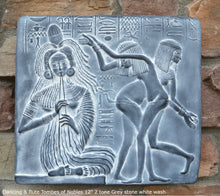 Load image into Gallery viewer, History Egyptian Dancing & flute Tombes of Nobles Plaque Artifact Sculpture 12" www.Neo-Mfg.com home decor