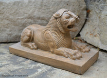 Load image into Gallery viewer, Assyrian Lion De Susa Suse Sculpture statue 7" www.Neo-Mfg.com Museum reproduction