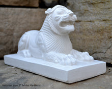 Load image into Gallery viewer, Assyrian Lion De Susa Suse Sculpture statue 7" www.Neo-Mfg.com Museum reproduction